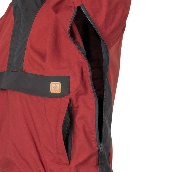 Helikon Woodsman Anorakjakke - Crimson Sky/Ash Grey