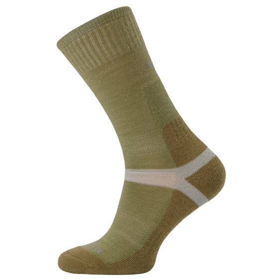 Helikon Merino Sokker - Olivenfarvet/Coyote