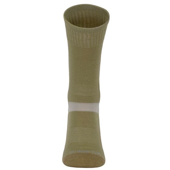 Helikon Merino Sokker - Olivenfarvet/Coyote