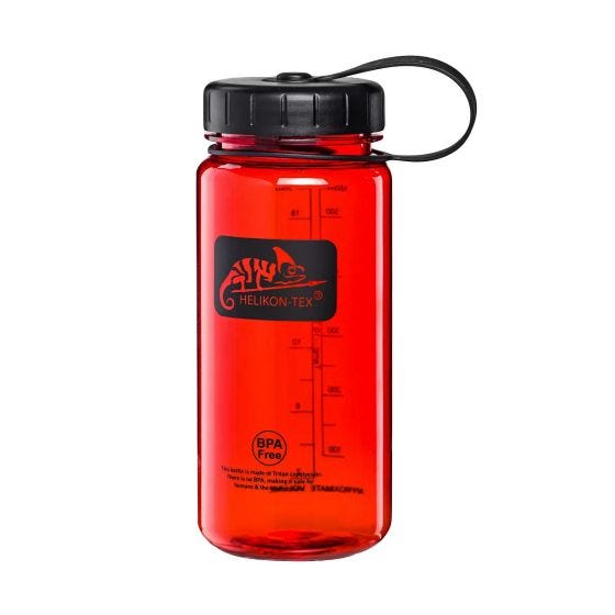 Helikon Wide Mouth Tritan Flaske 550 ml - Rød