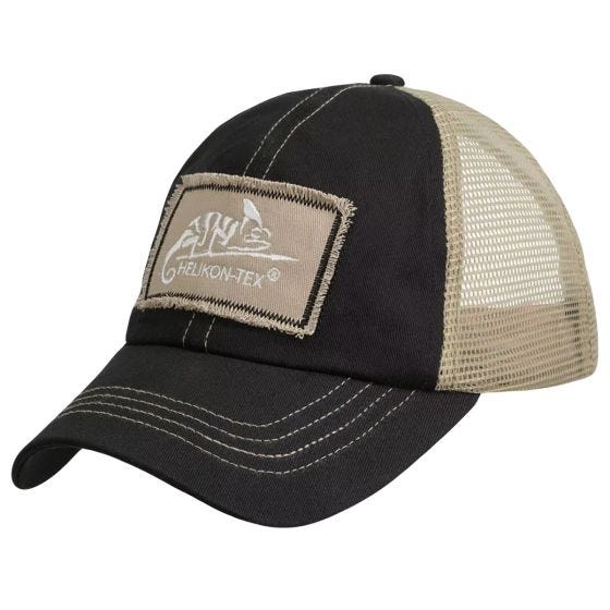 Helikon Trucker Kasket - Black/Khaki