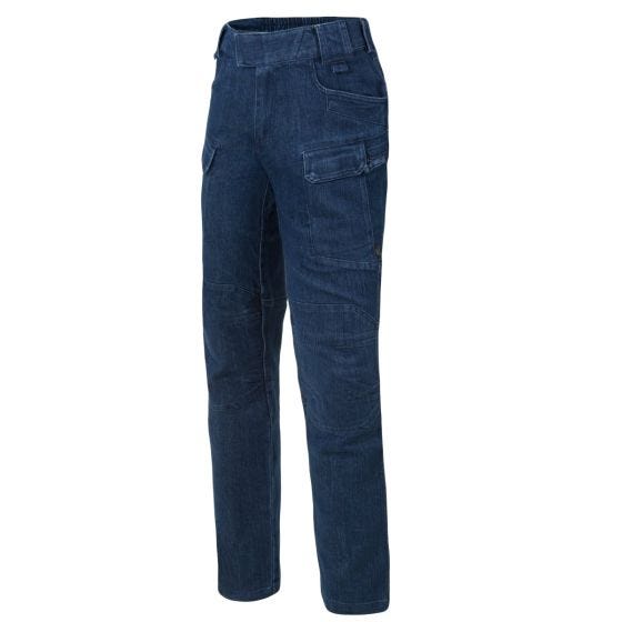 Helikon Women's UTP Resized Denim Stretch Bukser - Marine Blue
