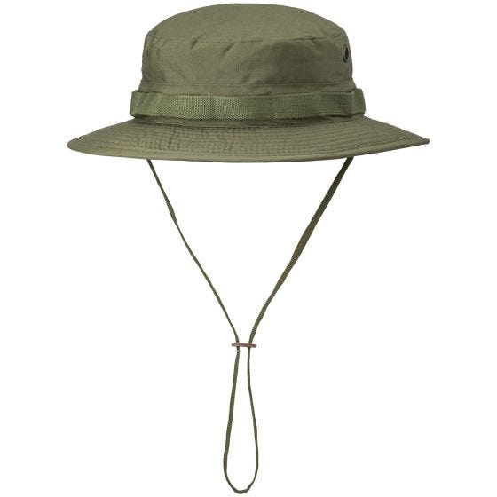 Helikon Boonie-hat Polybomuld med Ripstop - Olivenfarvet