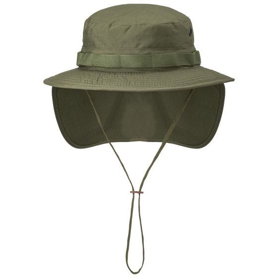 Helikon Boonie-hat Polybomuld med Ripstop - Olivenfarvet