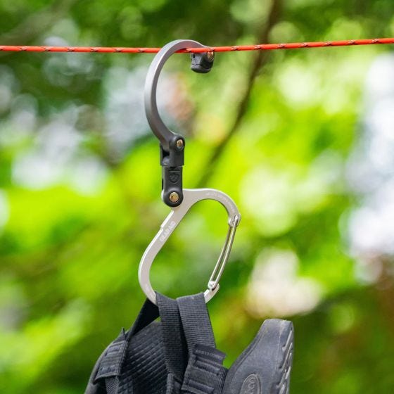 Heroclip Medium Gear Karabinhage - Forest Green