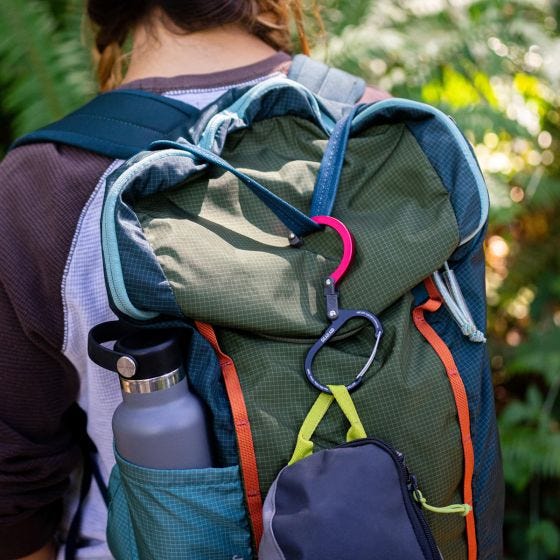 Heroclip Small Gear Karabinhage - Woodland Hero