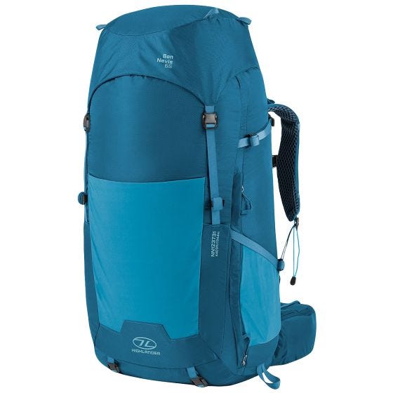 Highlander Kvinders Ben Nevis Rygsæk 65 L - Petrol