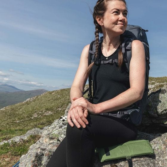 Highlander Fodbar Siddemåtte - Rød