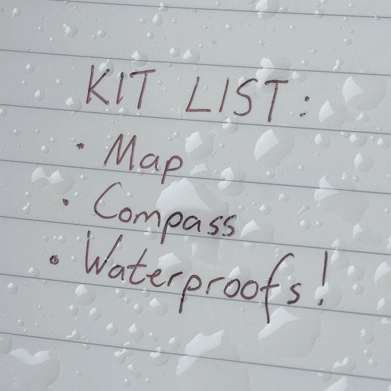 Highlander Forces A5 Vandtæt notebook - Olivenfarvet