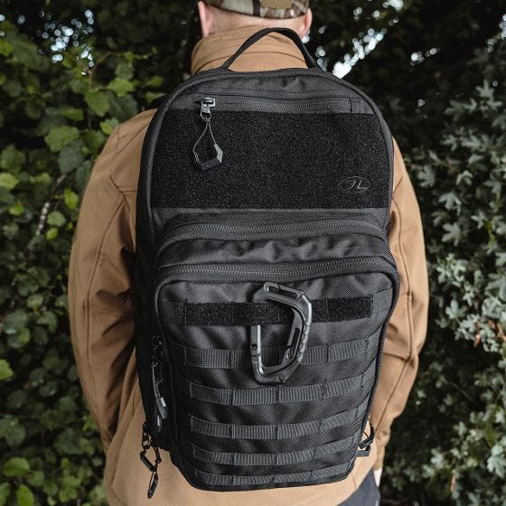 Highlander Forces Harrier Pakke 25 L - Sort
