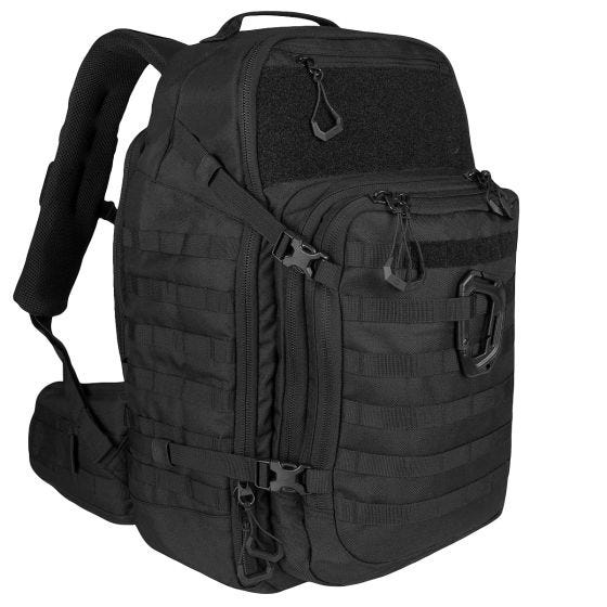 Highlander Forces Harrier Pakke 45 L - Sort