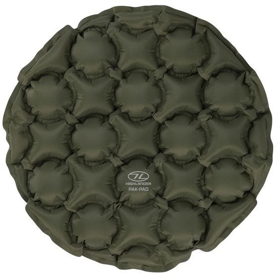 Highlander Pak-Pad Luftpude - Olivenfarvet
