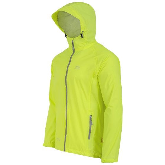 Highlander Stow & Go Jakke, der kan pakkes sammen - Gul