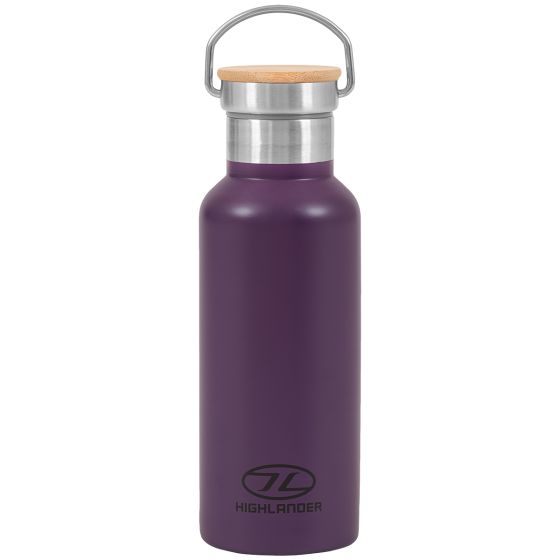 Highlander Campingflaske 500 ml - Purple