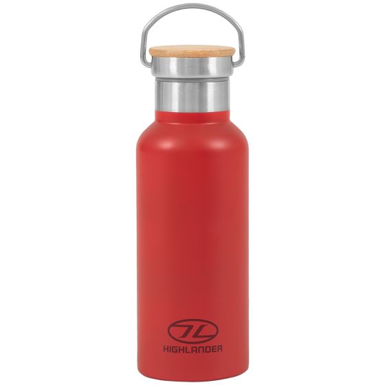 Highlander Campingflaske 500 ml - Rød