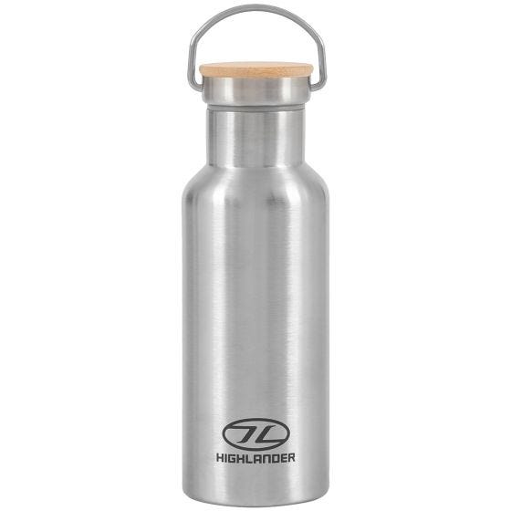 Highlander Campingflaske 500 ml - Silver