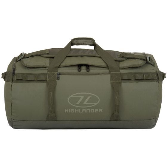 Highlander Storm Sættaske 90 L - Olive Green