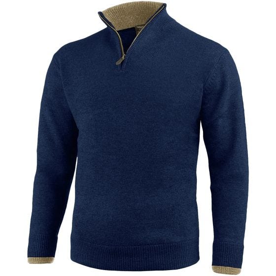Jack Pyke Ashcombe Pullover med Lynlås - Navy