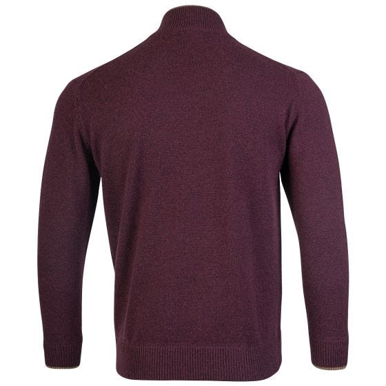 Jack Pyke Ashcombe Pullover med lynlås - Plum