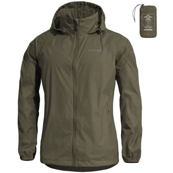 Pentagon Cloudburst Packable Women Regnjakke - RAL 7013