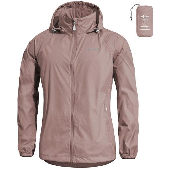 Pentagon Cloudburst Packable Regnjakke - Rotten Apple