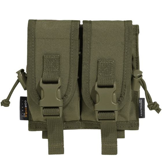 Pentagon Double Multi Pung - Olivenfarvet