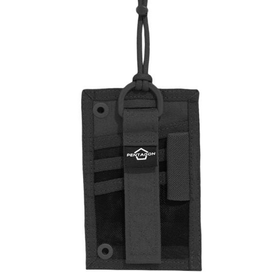 Pentagon ID Card Holder Pung - Sort
