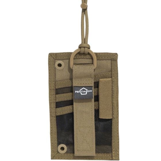 Pentagon ID Card Holder Pung - Coyote