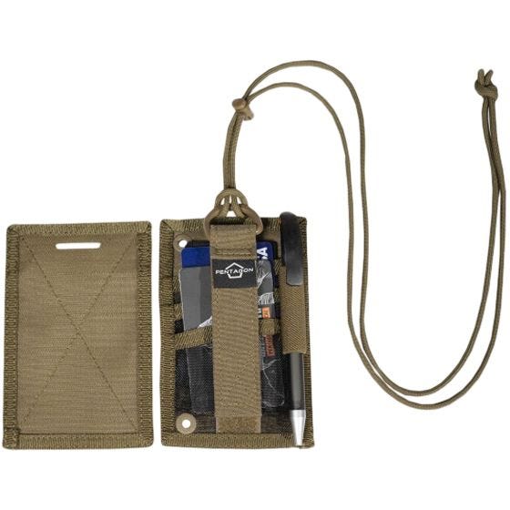 Pentagon ID Card Holder Pung - Coyote