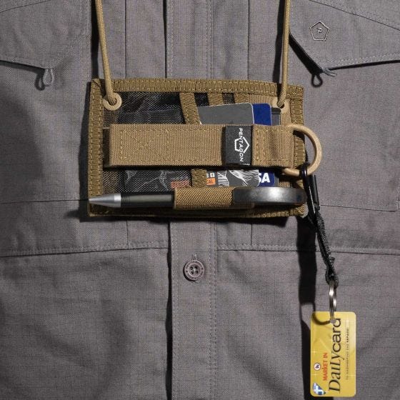 Pentagon ID Card Holder Pung - Coyote