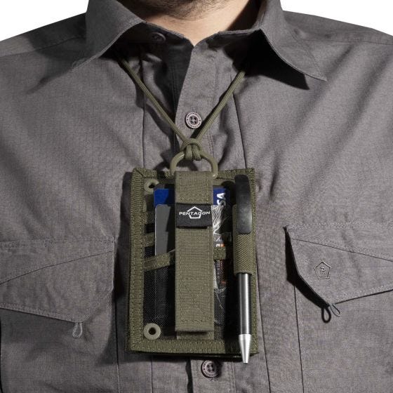 Pentagon ID Card Holder Pung - RAL 7013