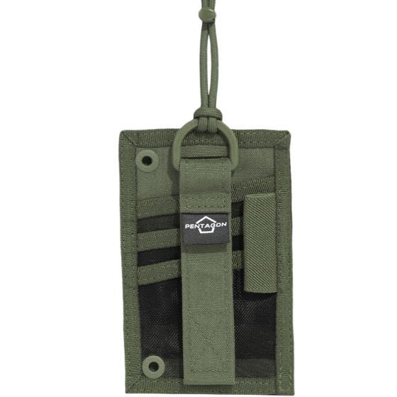 Pentagon ID Card Holder Pung - Olivenfarvet