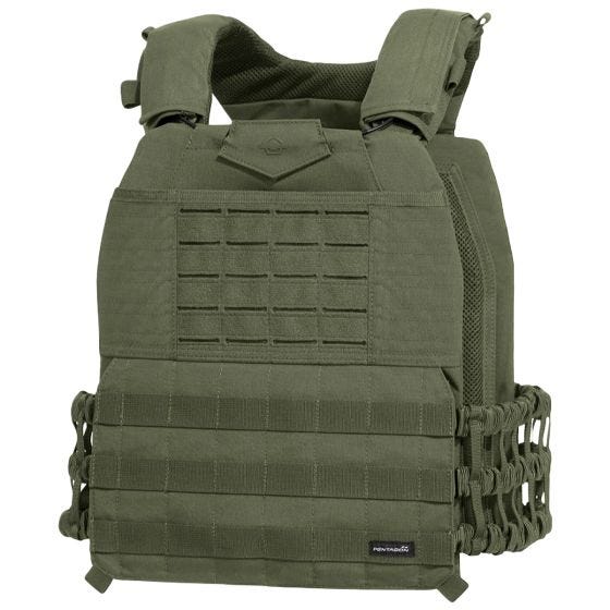 Pentagon Milon Taktisk Vest - Olivenfarvet