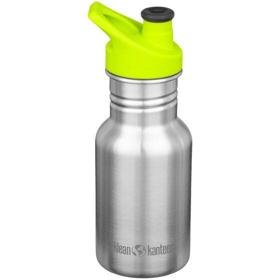 Klean Kanteen Classic Sport Cap Flaske 355 ml - Brushed Stainless