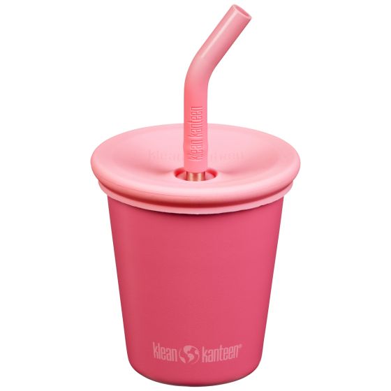 Klean Kanteen Kids 295ml w/Straw Lid Kop - Rouge Red