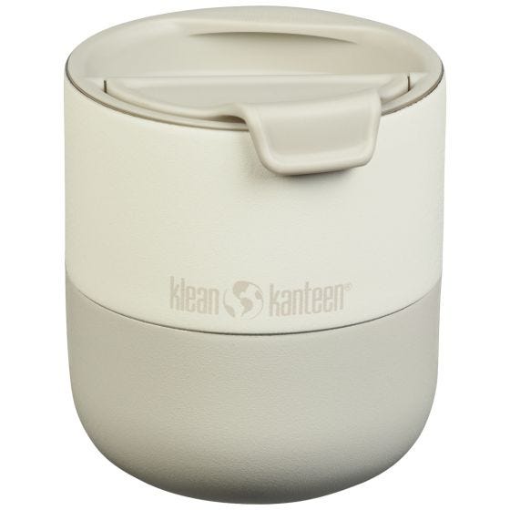 Klean Kanteen Rise 280ml Lowball Termisk krus w/Flip Lid - Tofu
