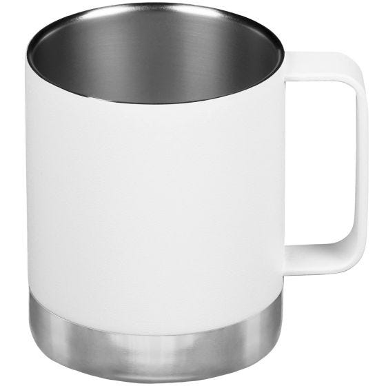 Klean Kanteen 355ml Insulated Camp Mug w/Tumbler Lid - Matte White