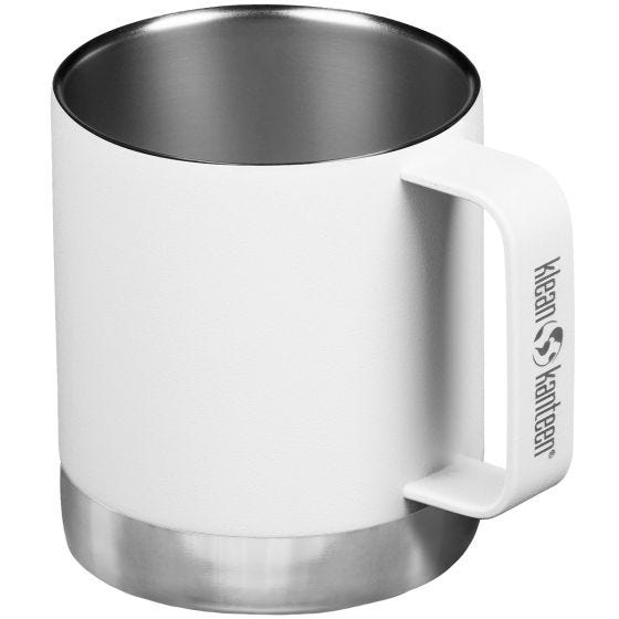Klean Kanteen 355ml Insulated Camp Mug w/Tumbler Lid - Matte White