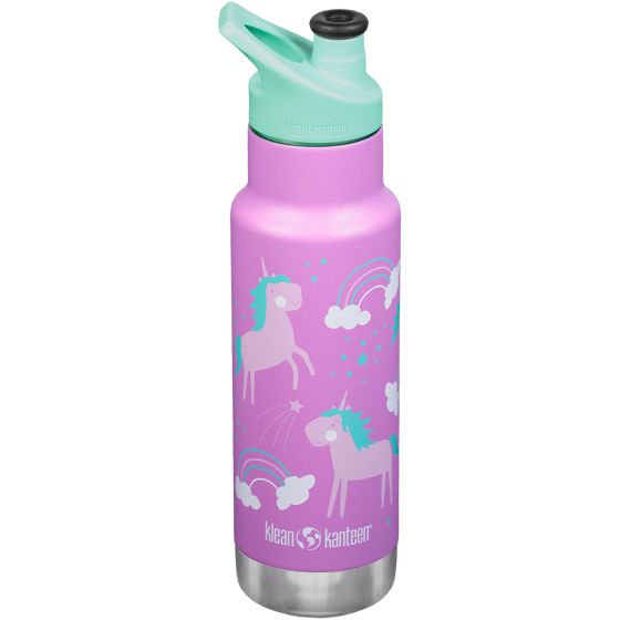 Klean Kanteen Kid Kanteen 355ml Classic Vakuumflaske - Unicorns