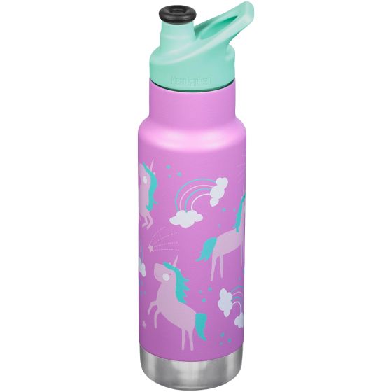 Klean Kanteen Kid Kanteen 355ml Classic Vakuumflaske - Unicorns