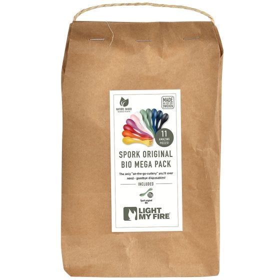 Light My Fire Mega Pack Spork Original Bio - Multi Colour