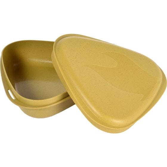 Light My Fire Bowl´n Lid Bio Madpakke - Musty Yellow