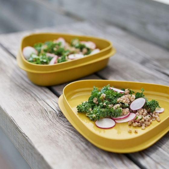 Light My Fire Bowl´n Lid Bio Madpakke - Musty Yellow