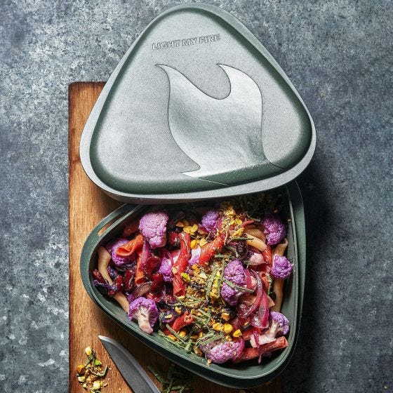 Light My Fire Bowl´n Lid Bio Madpakke - Sandy Green