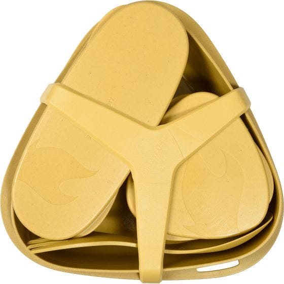 Light My Fire LunchKit Bio 6pcs Sæt - Musty Yellow