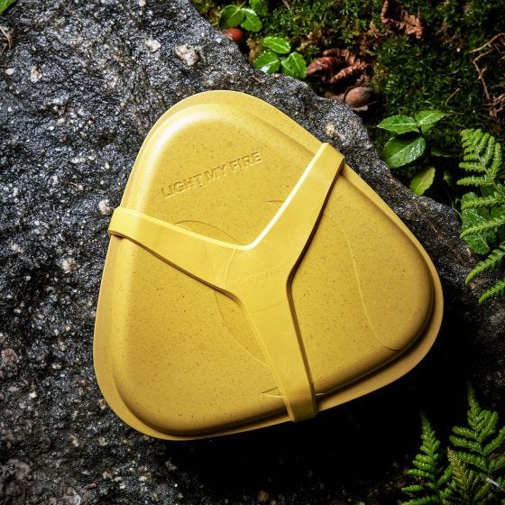 Light My Fire LunchKit Bio 6pcs Sæt - Musty Yellow