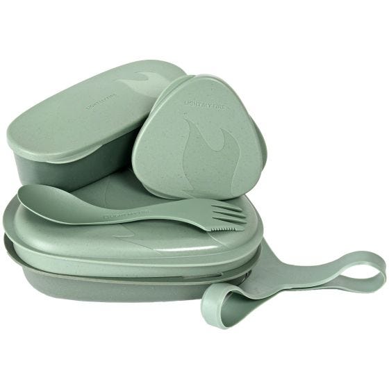 Light My Fire LunchKit Bio 6pcs Sæt - Sandy Green