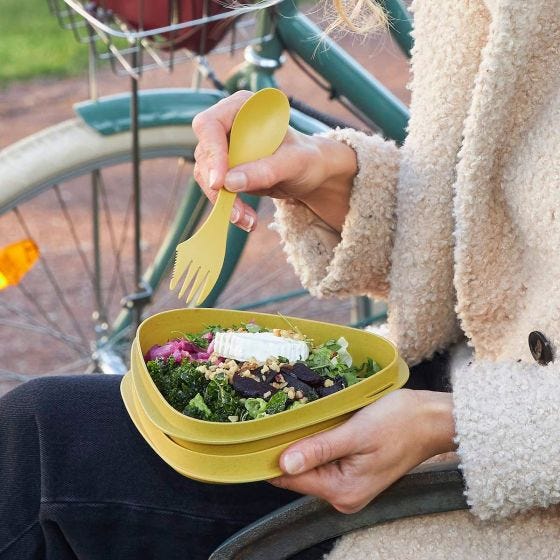 Light My Fire LunchKit Bio 6pcs Sæt - Sandy Green