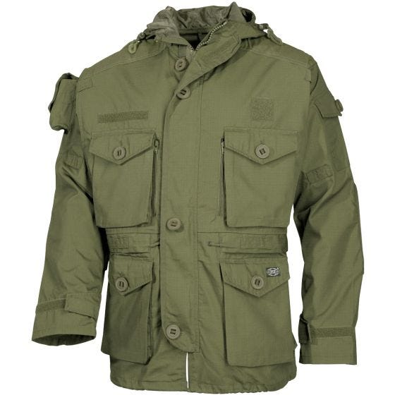 MFH Commando Smock-jakke - OD Green