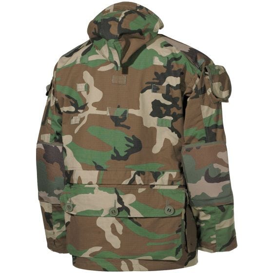 MFH Commando Smock-jakke - Woodland